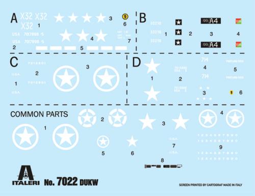 DUKW 2 ½ ton Amphibious Truck 1/72
