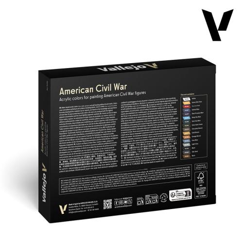 Vallejo Model Color: American Civil War 16x18ml