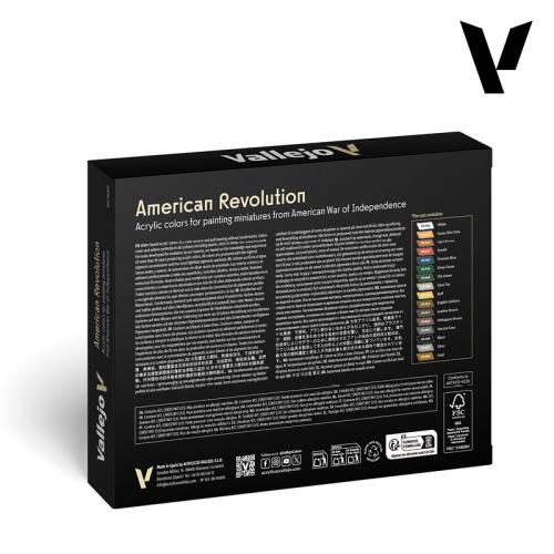 Vallejo Model Color: American Revolution 16x18ml