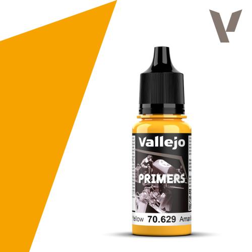 Vallejo Surface Primer: Sun Yellow (18 ml)