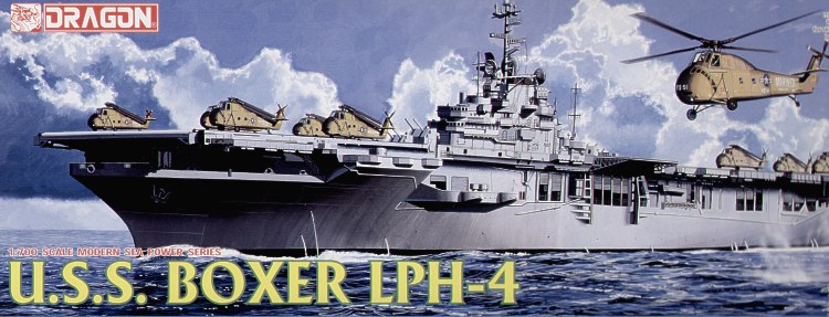 USS Boxer LPH-4 1/700