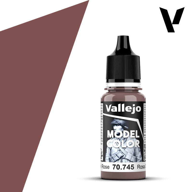 Vallejo Model Color: Dark Rose 18ml
