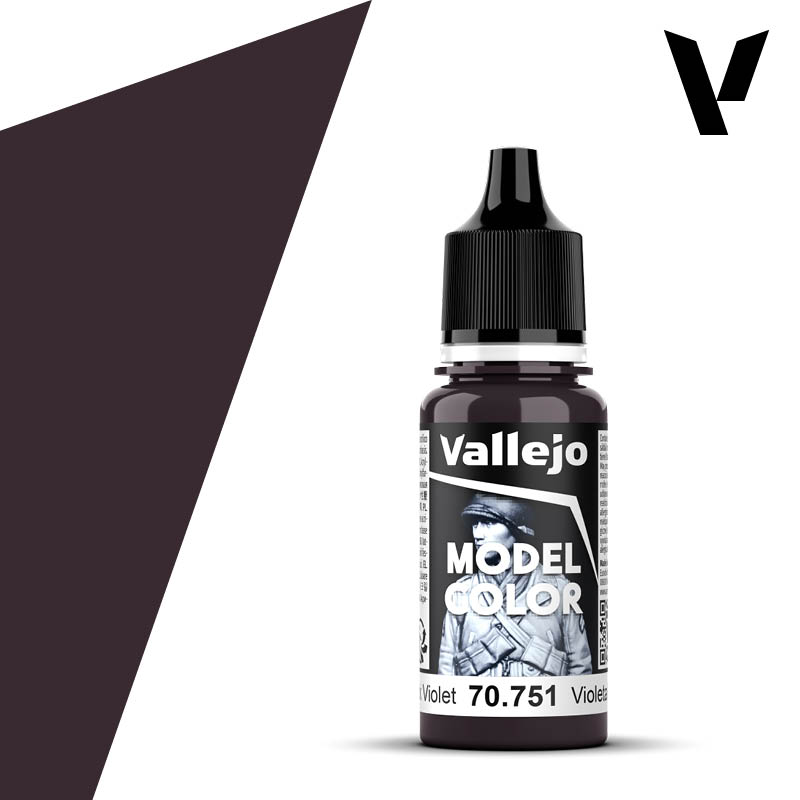 Vallejo Model Color: Black Violet 18ml