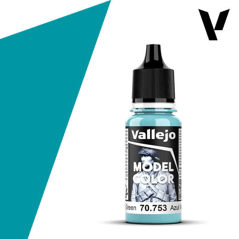 Vallejo Model Color: Light Blue Green 18ml