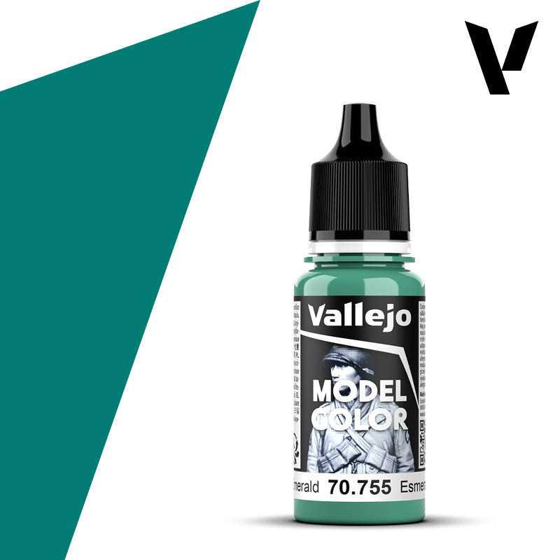 Vallejo Model Color: Light Emerald 18ml