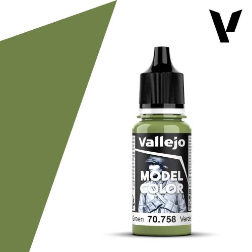 Vallejo Model Color: Bright Green 18ml