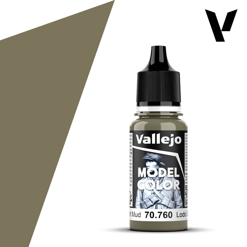 Vallejo Model Color: Light Mud 18ml