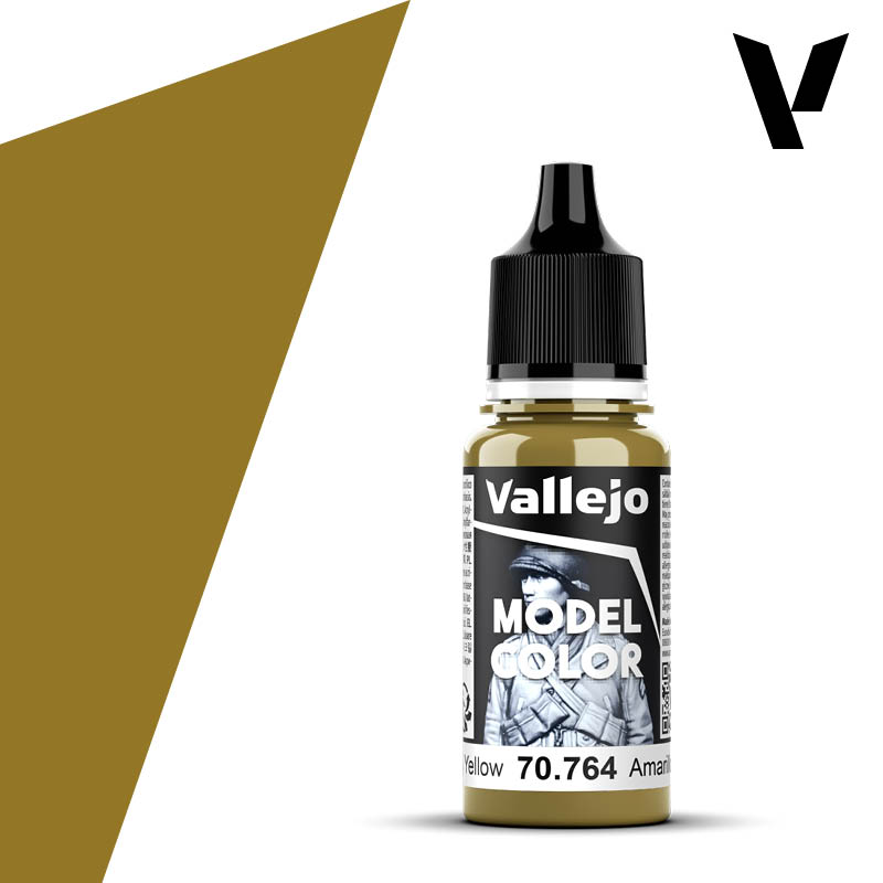 Vallejo Model Color: Military Yellow 18ml