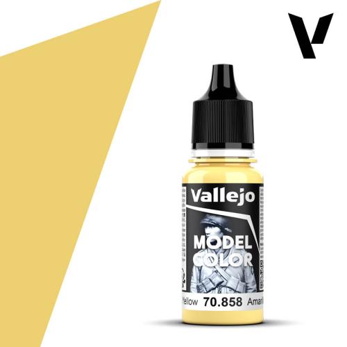 Vallejo Model Color: Ice Yellow 18ml