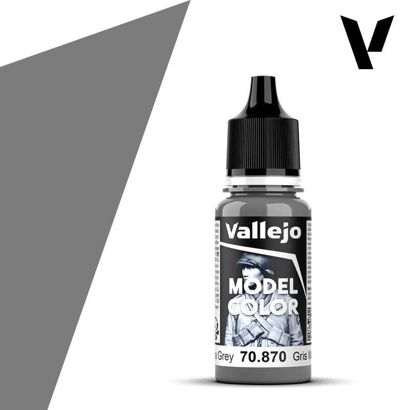 Vallejo Model Color: Medium Sea Grey 18ml