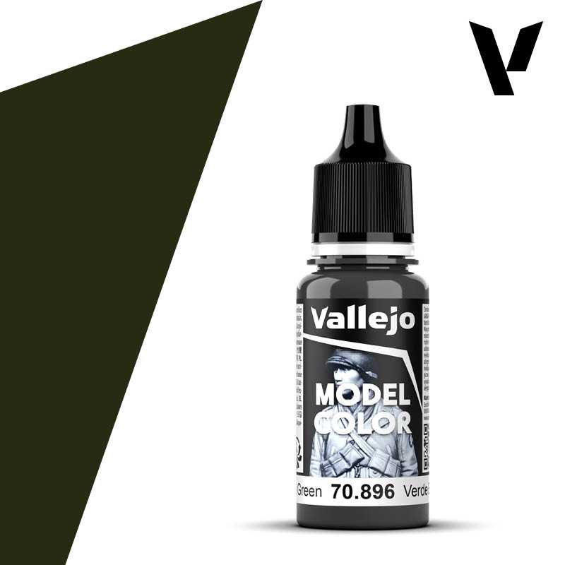 Vallejo Model Color: Extra Dark Green 18ml