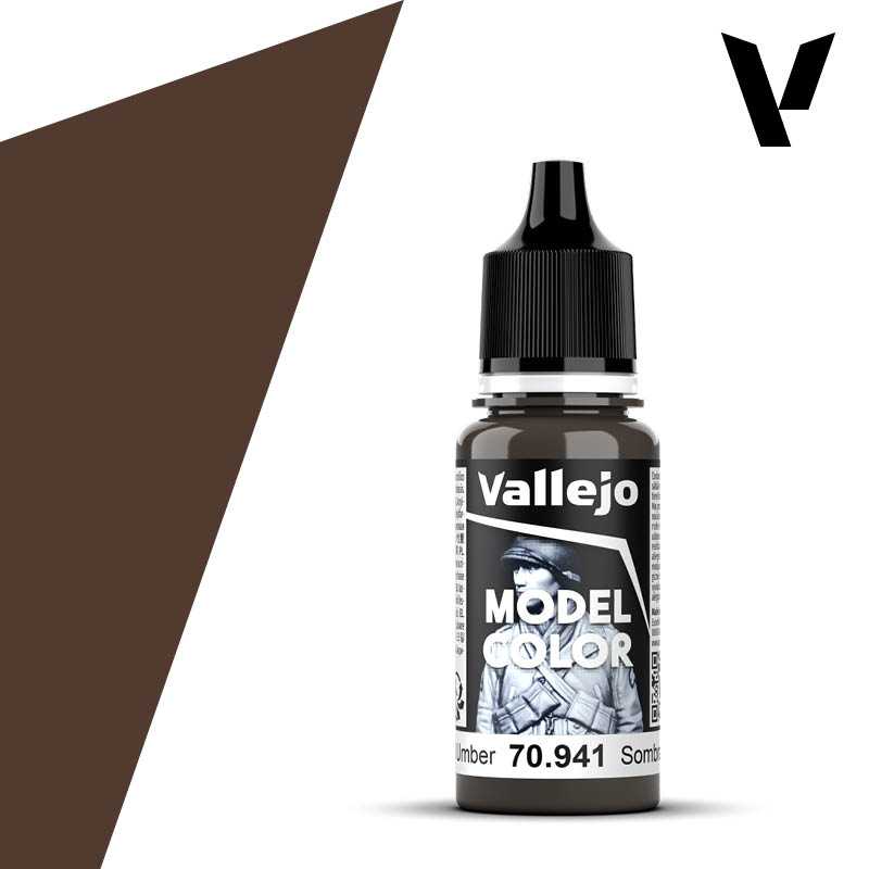 Vallejo Model Color: Burnt Umber 18ml