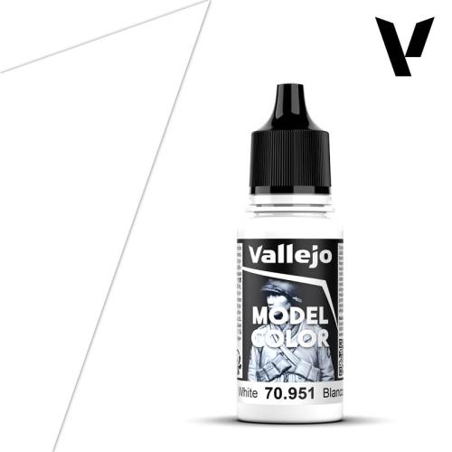 Vallejo Model Color: White 18ml