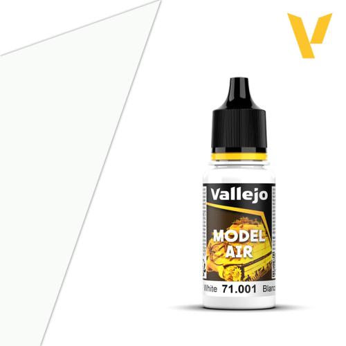 Vallejo Model Air: White (18ml)