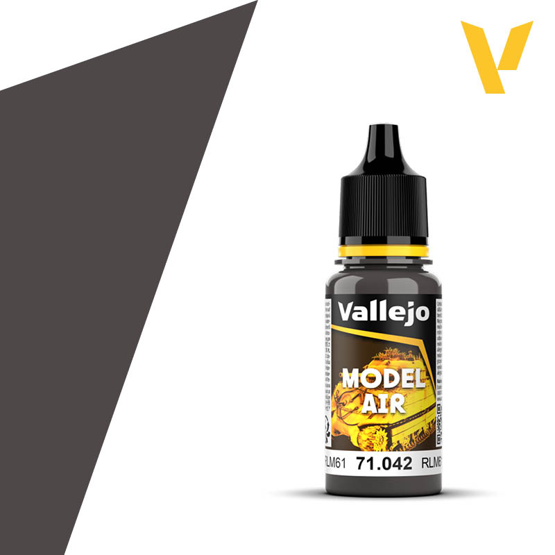Vallejo Model Air: Dark Brown RLM61 (18ml)
