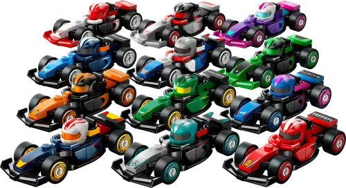 LEGO Minifigur 71049 - F1 Racerbilar att Samla