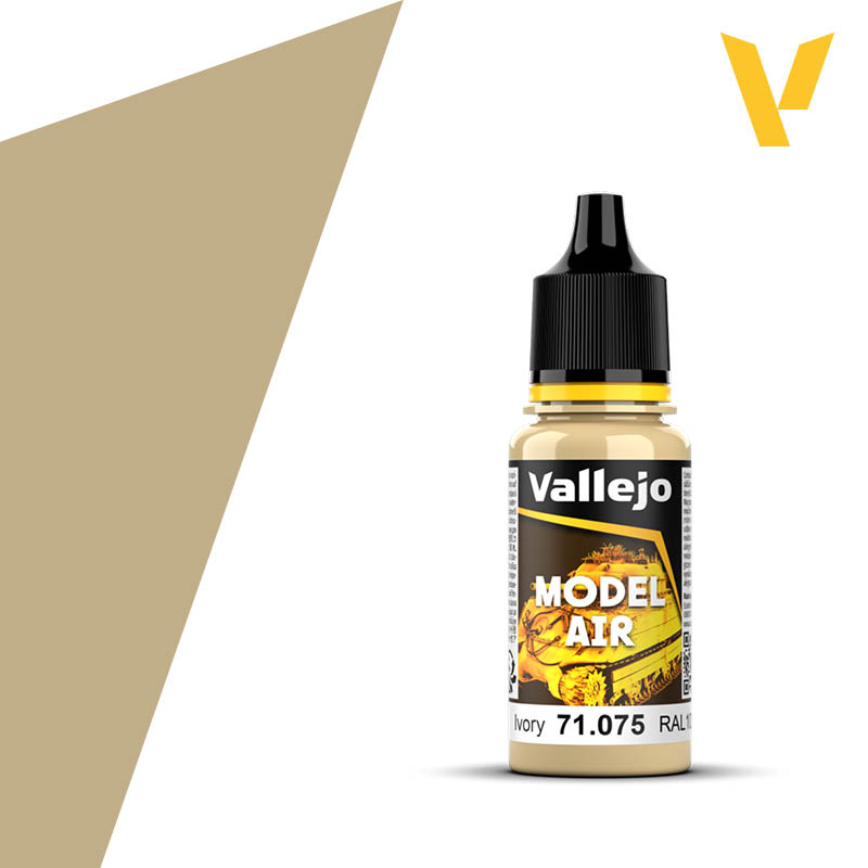 Vallejo Model Air: Ivory RAL1001 (18ml)