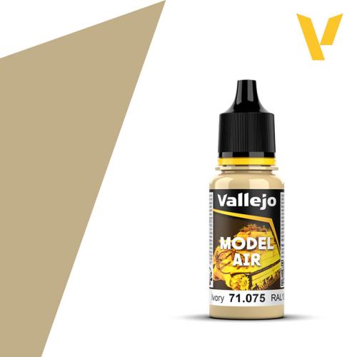 Vallejo Model Air: Ivory RAL1001 (18ml)