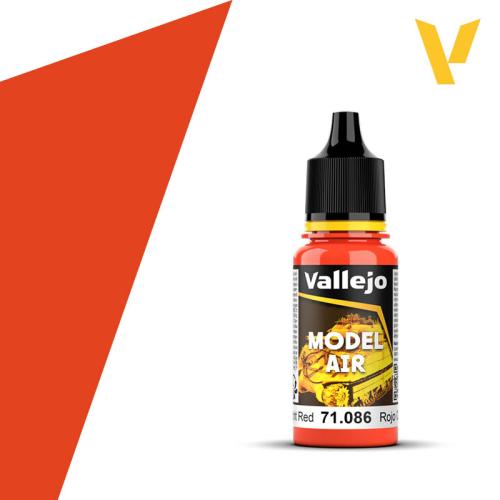 Vallejo Model Air: Light Red (18ml)