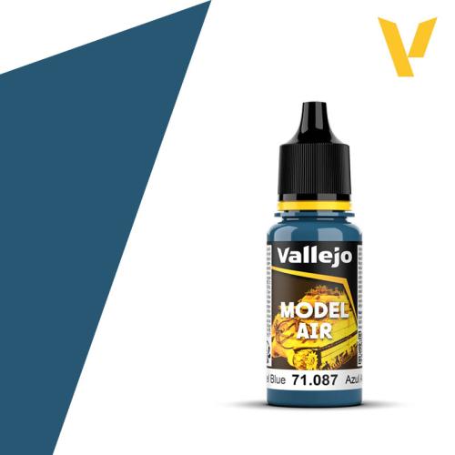 Vallejo Model Air: Steel Blue (18ml)