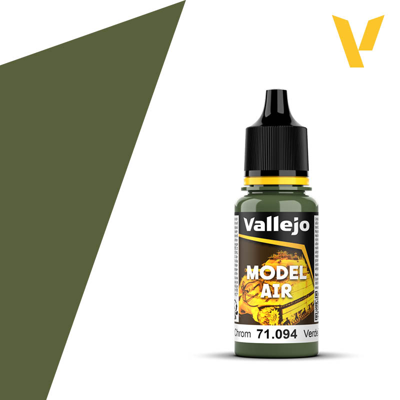 Vallejo Model Air: Green Zinc Chromate (18ml)