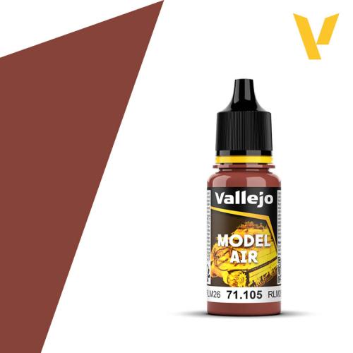 Vallejo Model Air: Brown RLM26 (18ml)