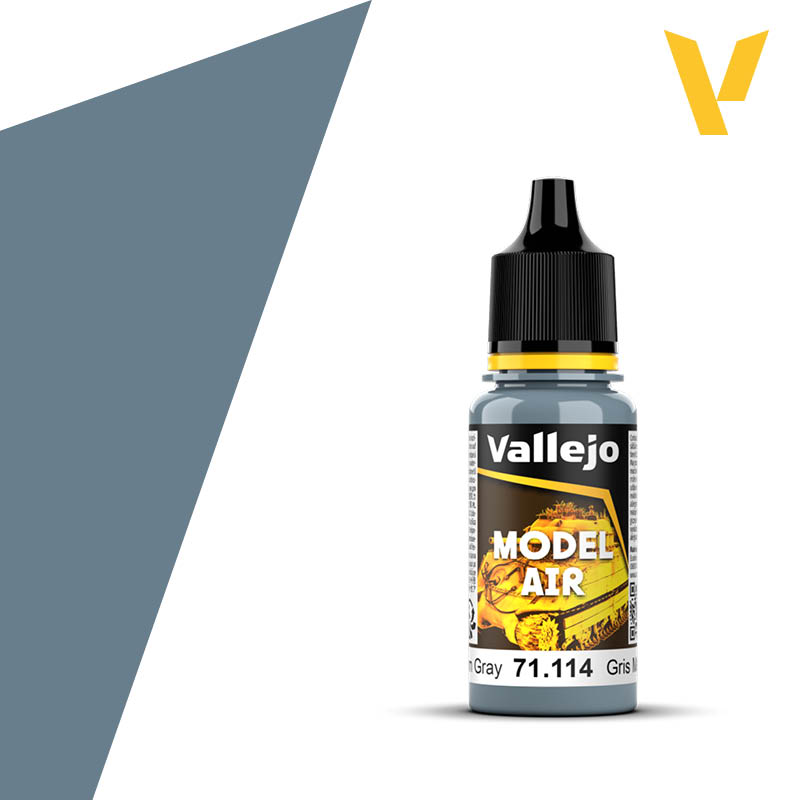 Vallejo Model Air: Medium Gray (18ml)