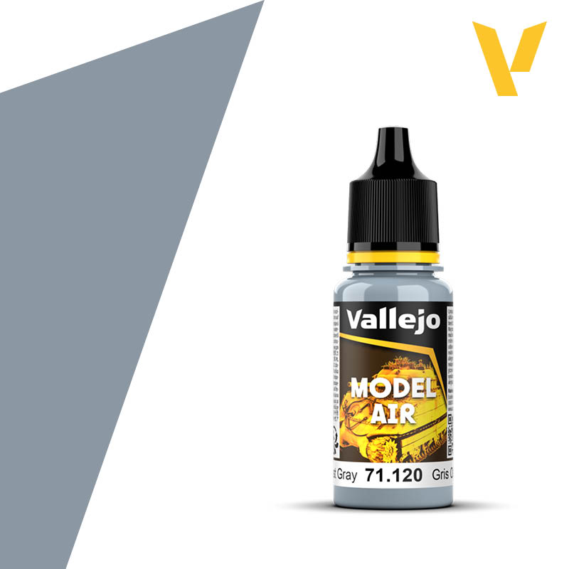 Vallejo Model Air: Dark Ghost Gray (18ml)