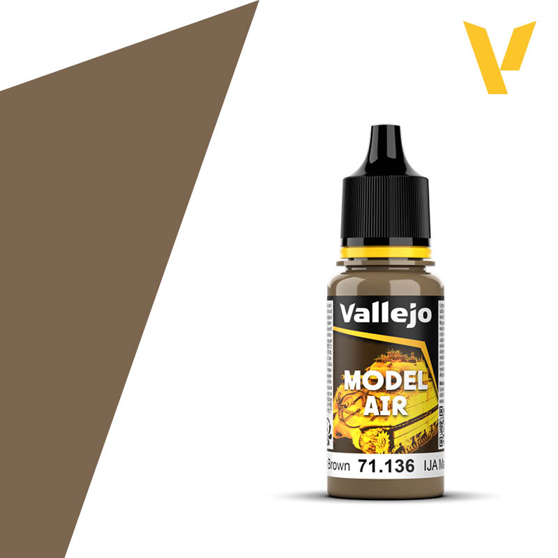 Vallejo Model Air: IJA Earth Brown (18ml)
