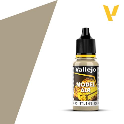 Vallejo Model Air: IDF Sand Grey 73 (18ml)