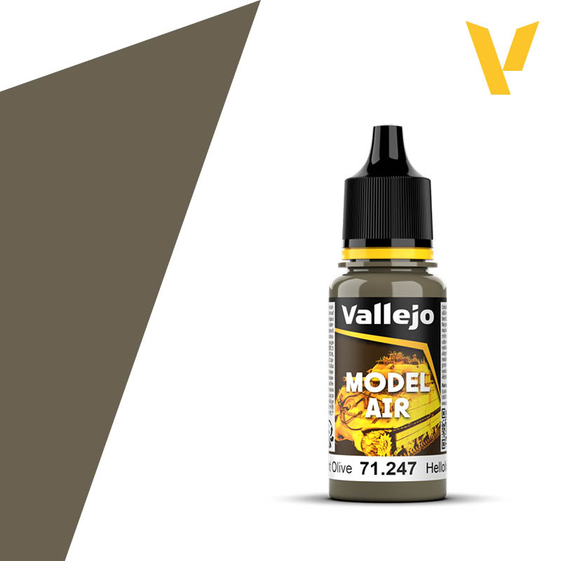 Vallejo Model Air: Light Olive (18ml)
