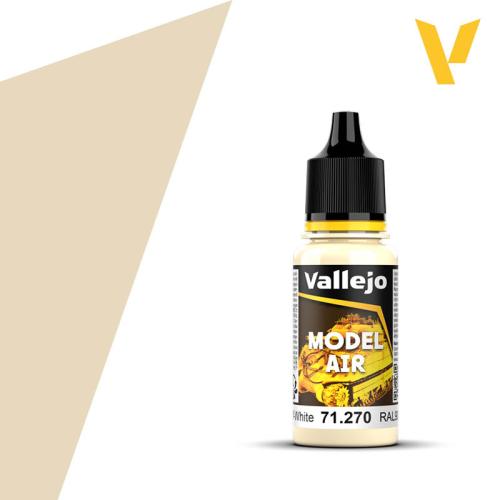 Vallejo Model Air: Off-White RAL9001 (18ml)