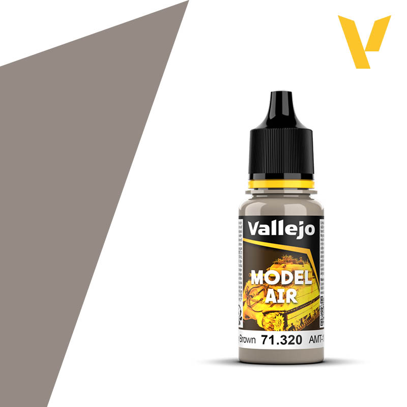 Vallejo Model Air: AMT-1 Light Grey Brown (18ml)