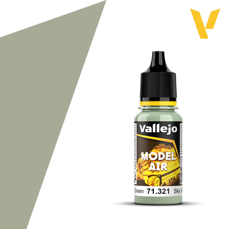 Vallejo Model Air: IJA Light Grey Green (18ml)
