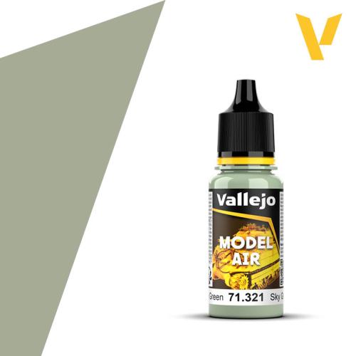 Vallejo Model Air: IJA Light Grey Green (18ml)