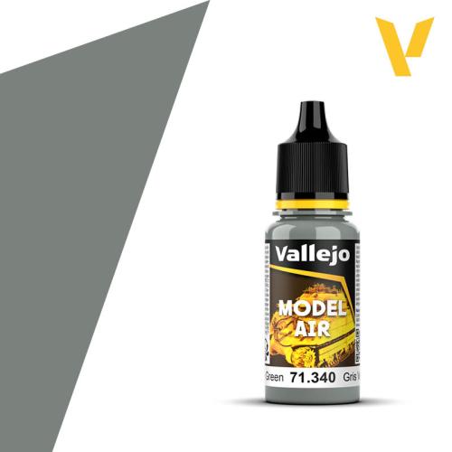 Vallejo Model Air: Grey Green (18ml)