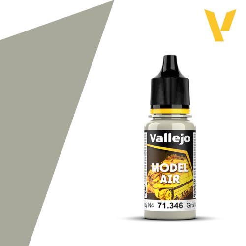 Vallejo Model Air: Russian AF Grey N.4 (18ml)