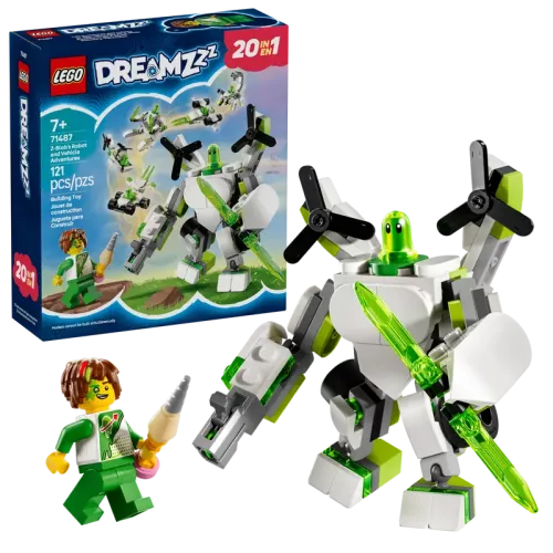 Lego DREAMZzz Äventyr med Z-Blob-robot och Fordon