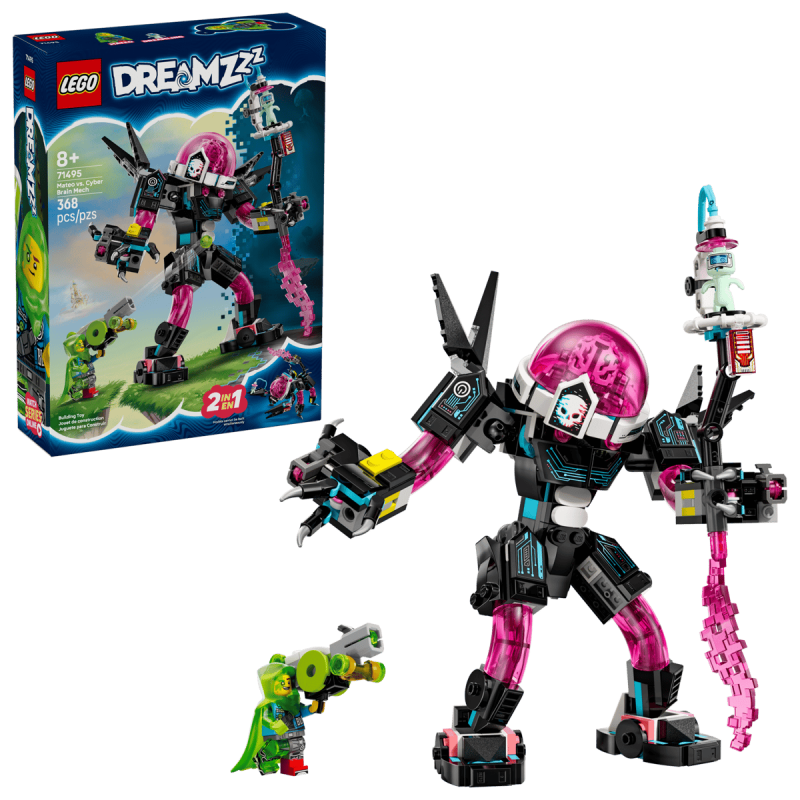 LEGO Dreamzzz Mateo mot Cyberhjärnroboten 71495