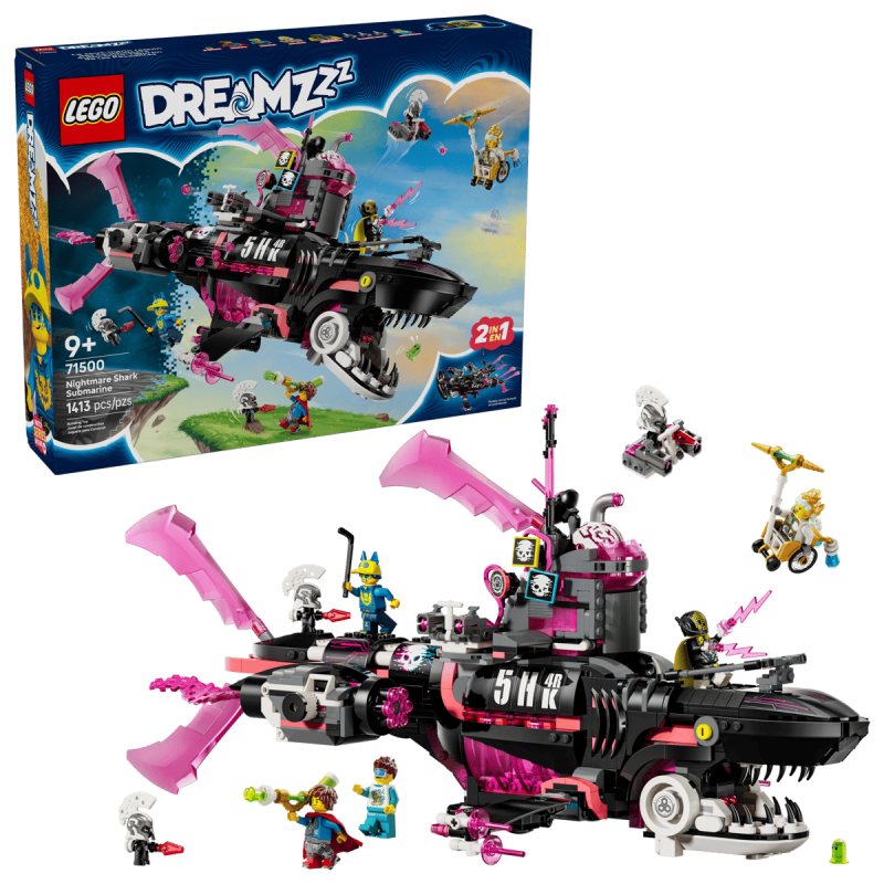 LEGO Dreamzzz Mardrömmarnas Haj-Ubåt 71500