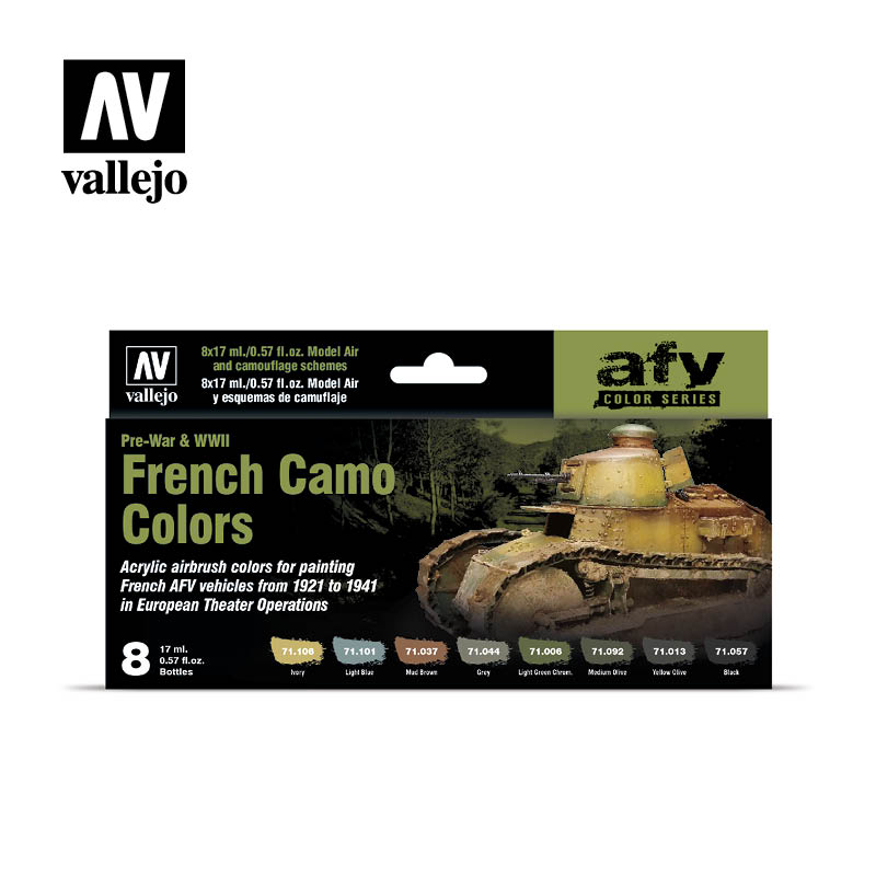 French Camo Colors Pre-War & WWII