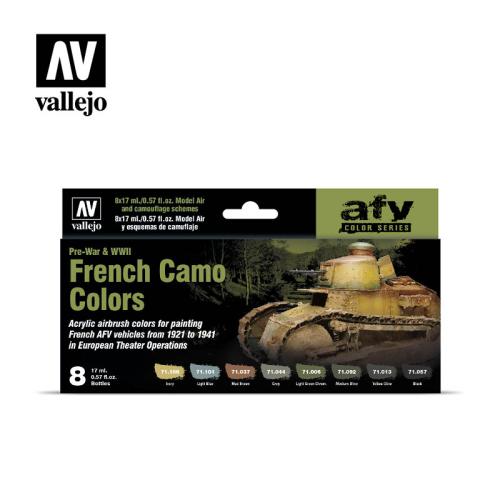 French Camo Colors Pre-War & WWII