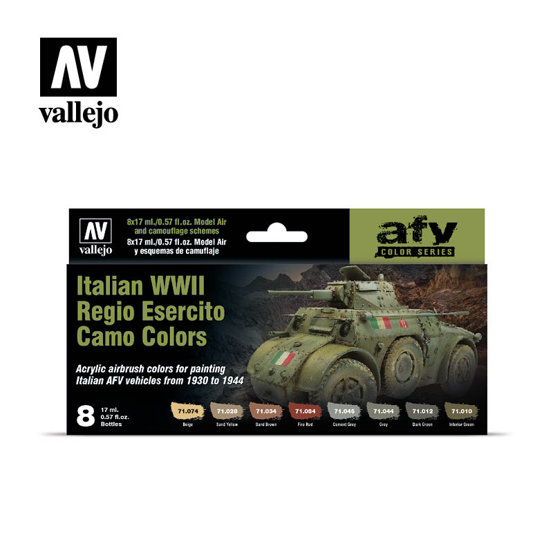Italian WWII Regio Esercito Camo Colors