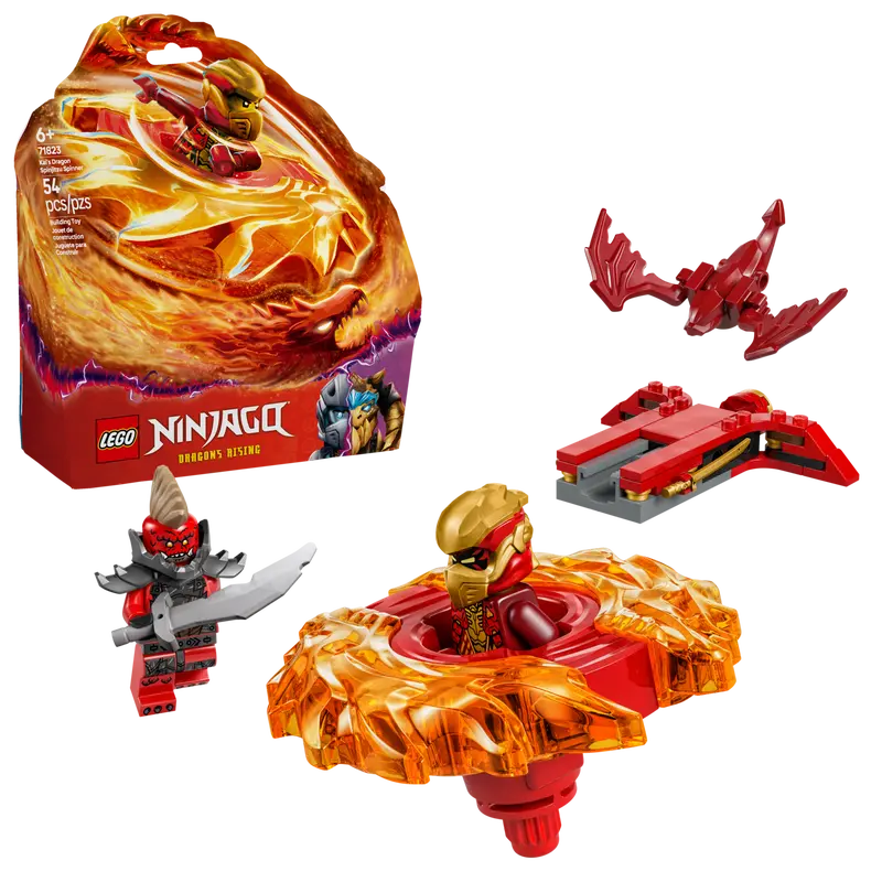 Lego Ninjago Kais Drakspinjitzuspinner