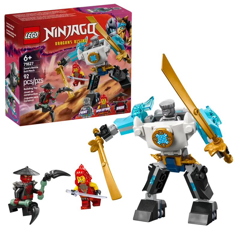 Lego Ninjago Zanes Stridsrobotdräkt