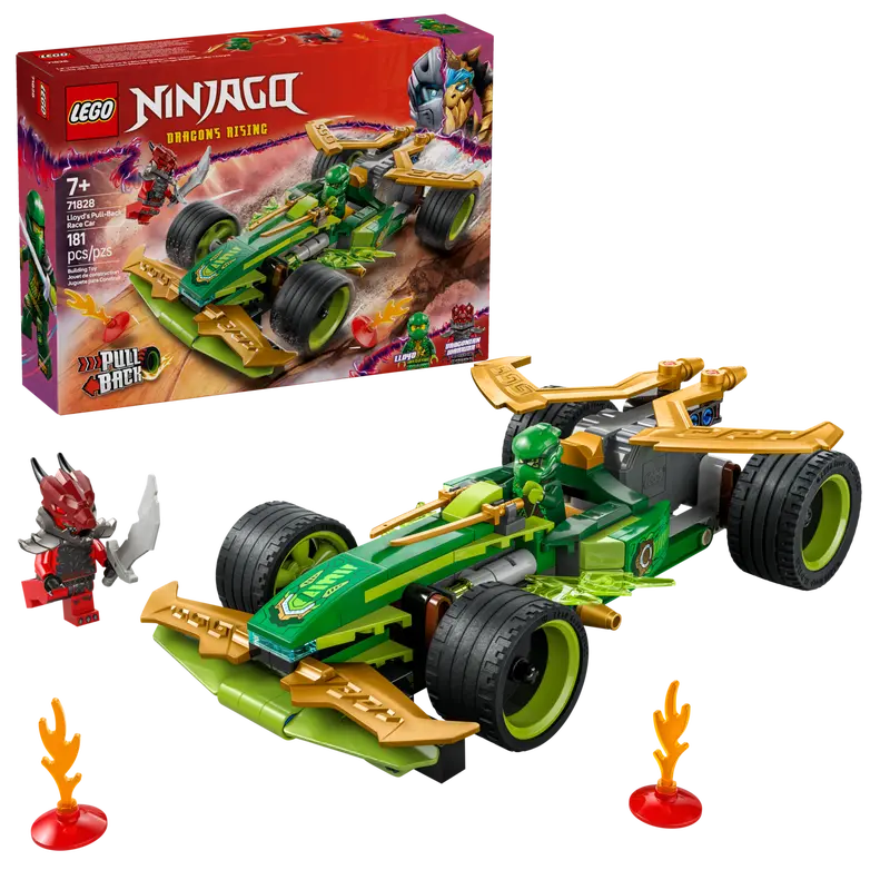 Lego Ninjago Lloyds Pull Back-racerbil