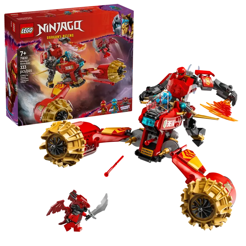 Lego Ninjago Kais Robotstormförare