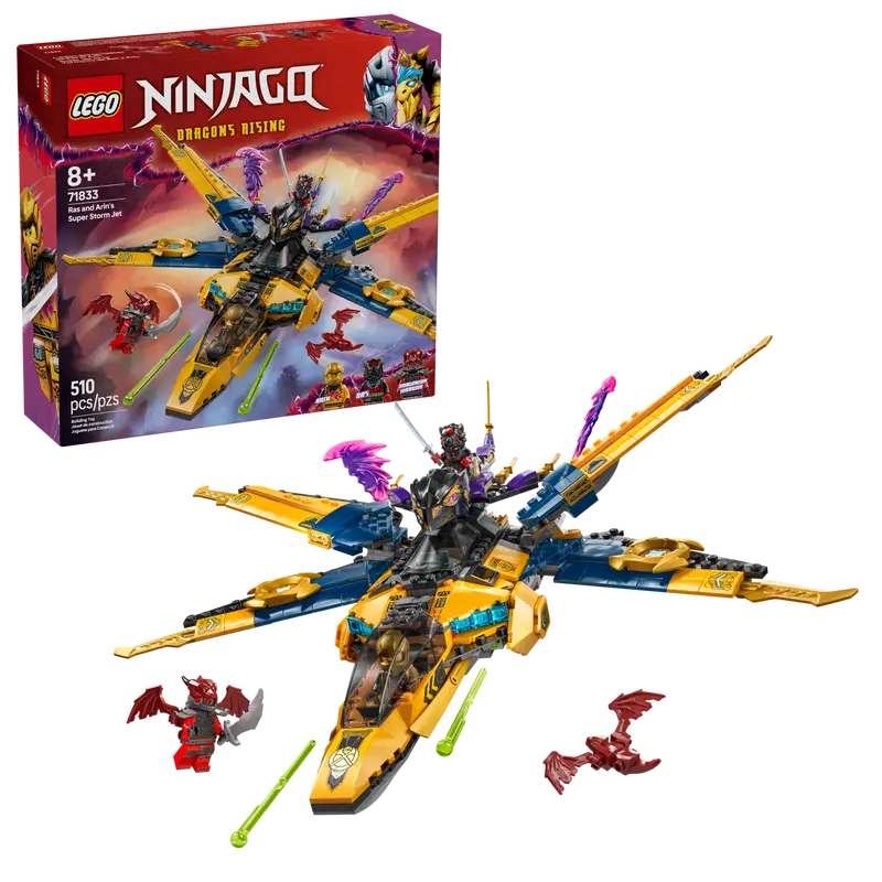 Lego Ninjago Ras och Arins Superstormplan