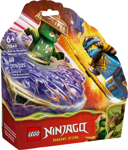 LEGO Ninjago Nya mot spinner med muterat monster 71849