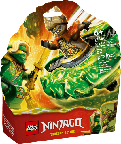 LEGO Ninjago Lloyd mot jordmonsterspinner 71850